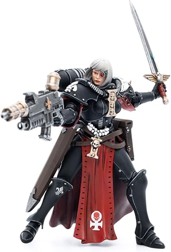 JOYTOY 118 Figuras de acción Warhammer 40k Mecha Joy Juguete Modelo Juguetes Adepta Sororitas Batalla Hermana Hermana Superior Kassia