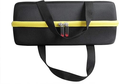 Miniatura 4 de Hermitshell Funda rígida de viaje para DEWALT DCC020IB 20V Max Inflator (funda para inflador + paquete de baterías, negro exterior + cremallera