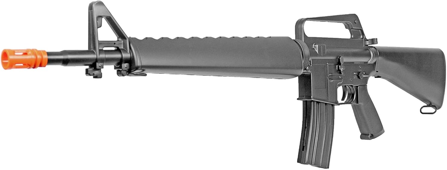 BBTac BT-M16A2 Airsoft Rifle Spring Gun| Vietnam War Full-Size Replica | Military Simulation for Collectors, Veterans & Outdoor Combat Airsoft Games