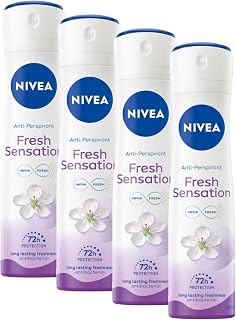 NIVEA Spray anti-traspirante, 150 ml (Confezione da 4)