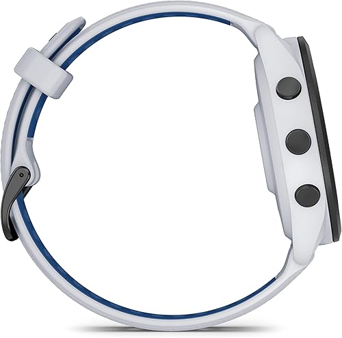 Miniatura 3 de Garmin Forerunner 265 - Reloj inteligente con pantalla táctil multideportiva avanzada, Whitestone, monitor de frecuencia cardíaca, estadísticas de