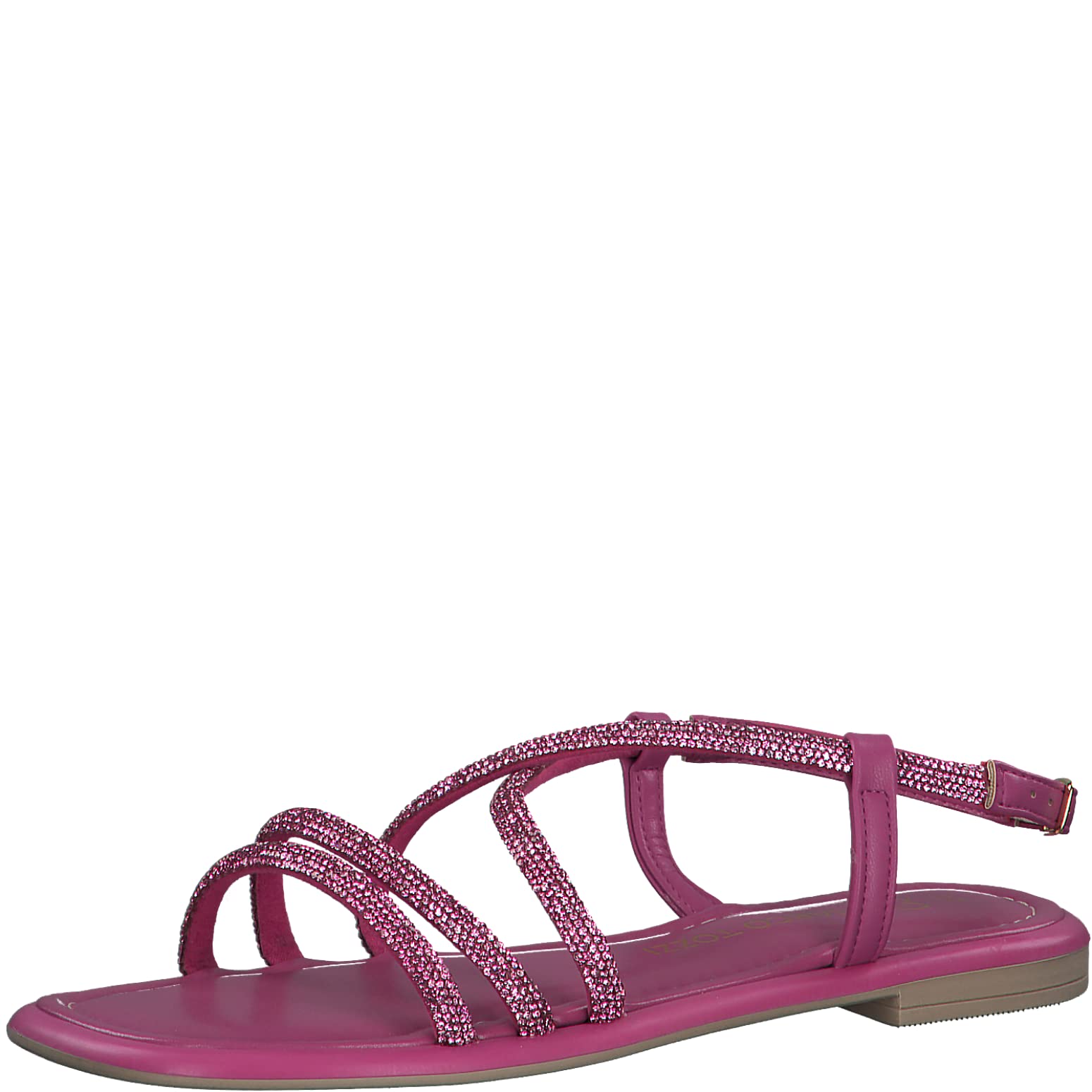 MARCO TOZZI Women's 2-2-28139-20 Sandals, Fuxia Comb, 8.5 UK