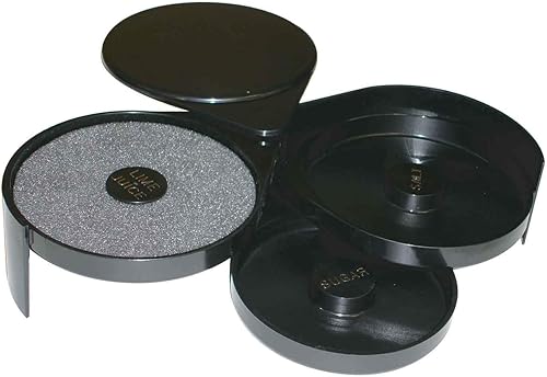 Miniatura 3 de Tiger Chef Juego de tapete de bar y carrito, juego de barra de goma y plástico color negro, incluye alfombrilla de barra de 18 x 12 pulgadas, borde