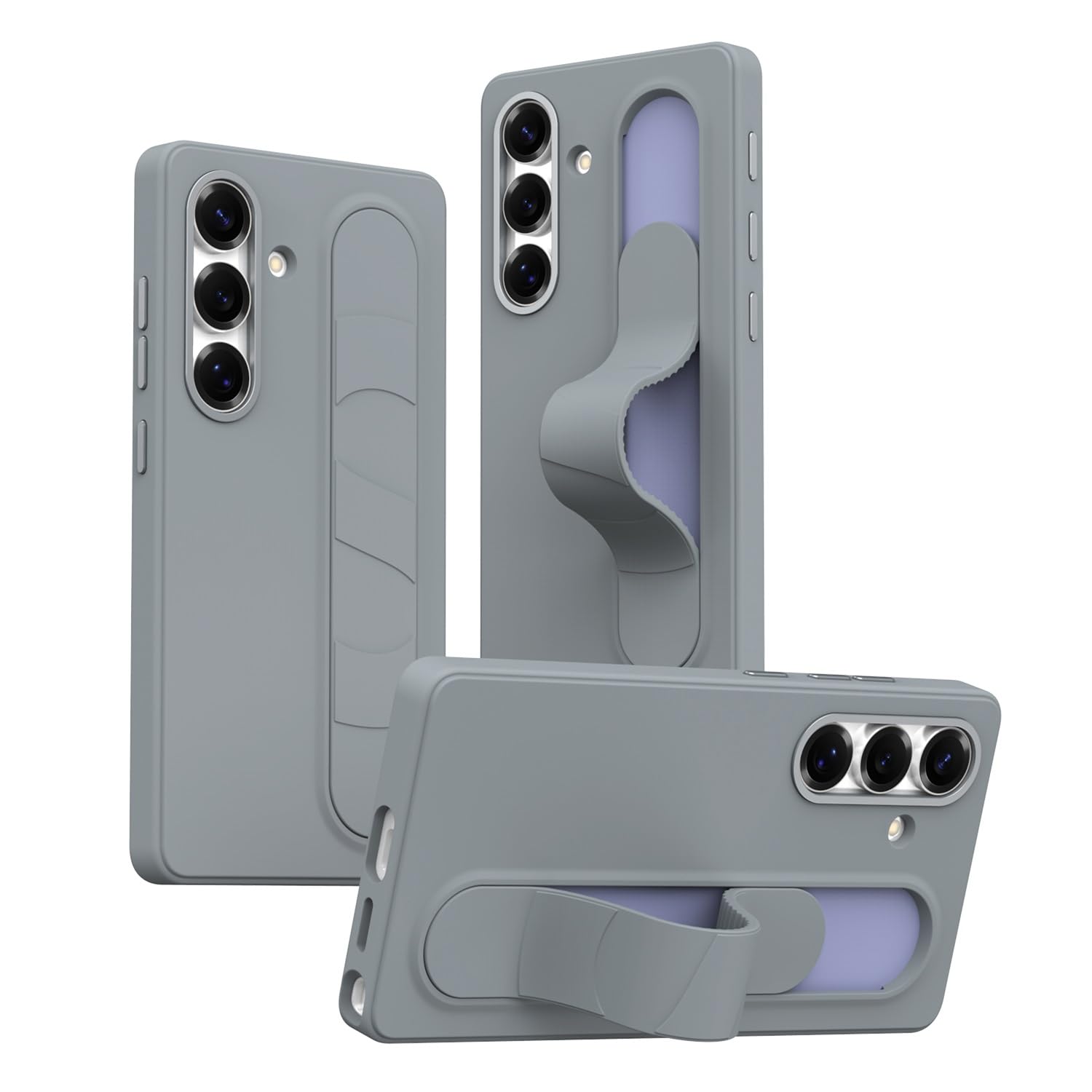 Étui ajusté Samsung S26 Plus coque rigide antichoc premium gris mat - 8