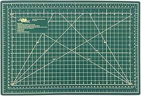 Base Para Corte De Mesa A3 Dupla Face Patchwork Artesanato (Verde)