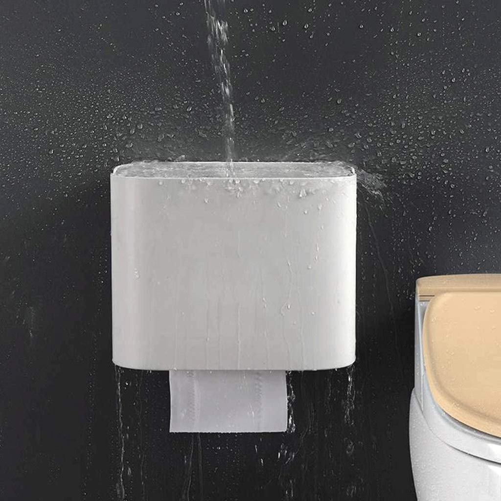 Cuarto de baño de Toallas, Papel higiénico de Gran tamaño del Estante del Tejido montado en la Pared Libre de la Caja Punchproof baño, Cocina, Sala de Estar