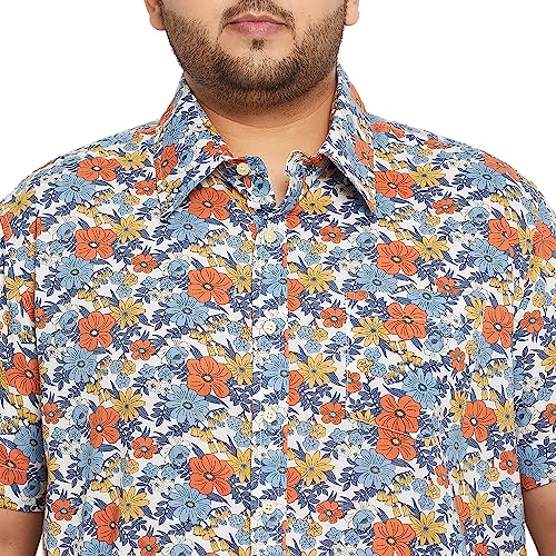 Image of Bigbanana Plus Size Men's Regular Fit Printed Shirt