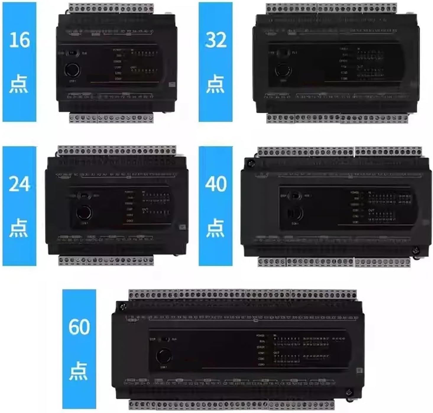 1PCS Programmable Controller ES2 16/24/32/40/60 200R/200T(AMS-32ES200T 24VDC)