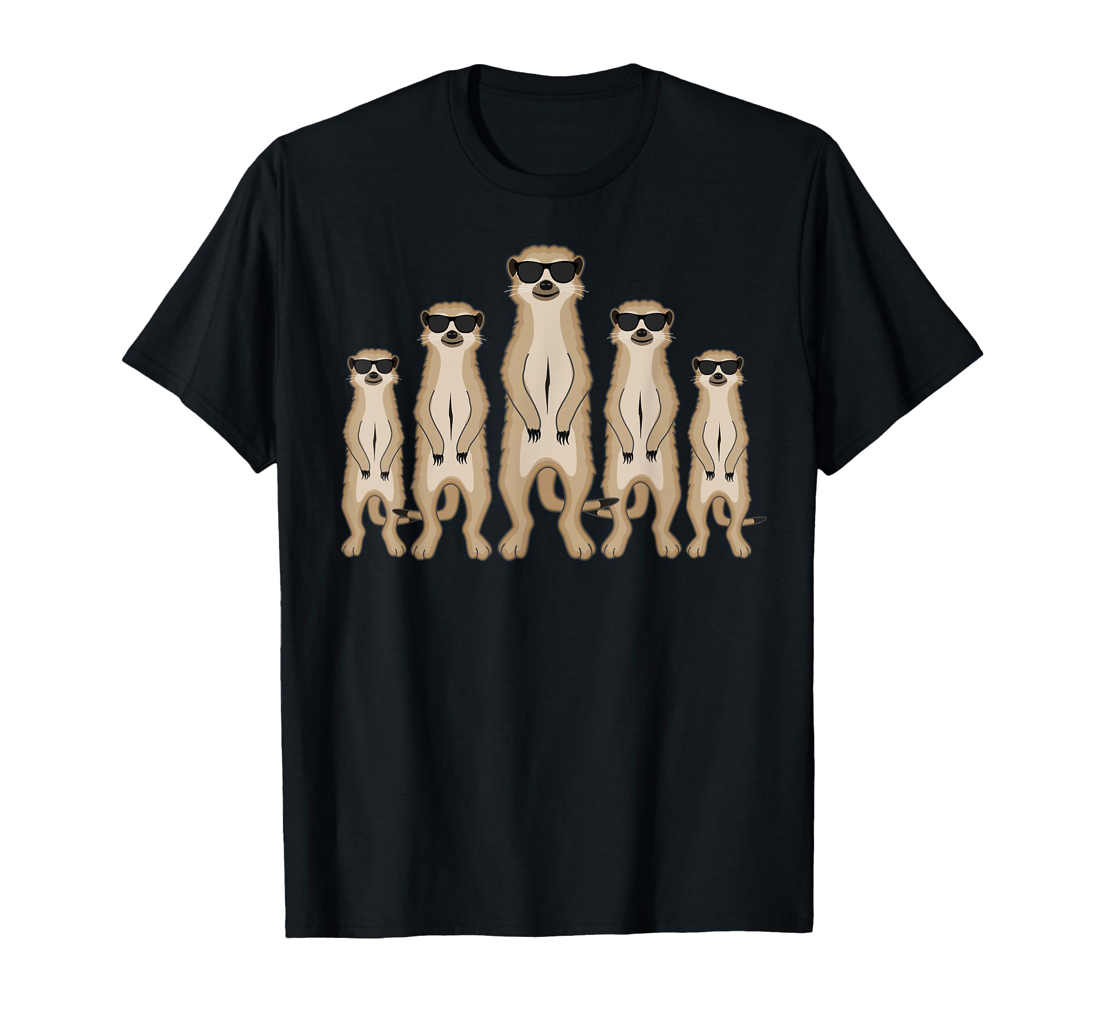 Meerkat with Sunglasses Funny Gift Idea T-Shirt