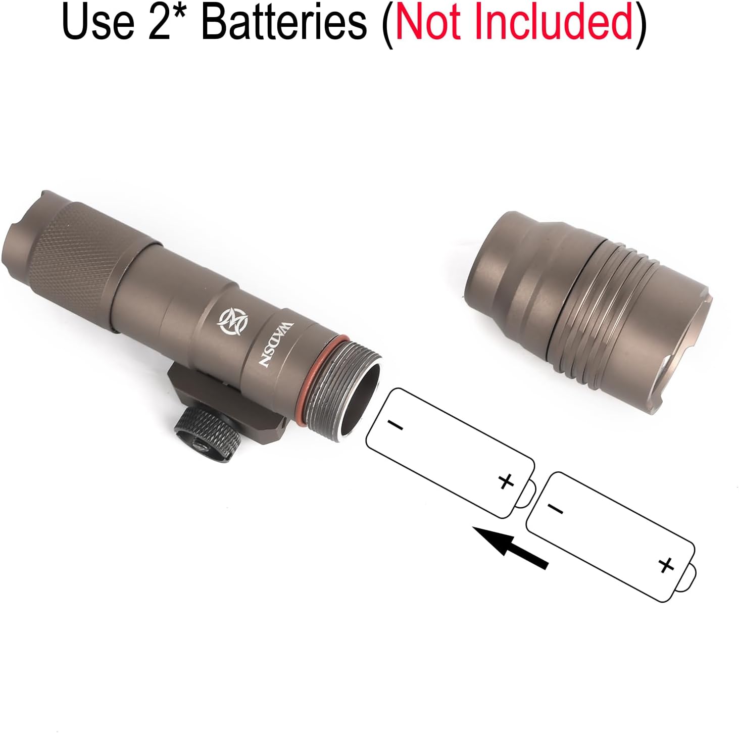 900 High Lumens Tactical Flashlights with Dual Function Pressure Switch, with Strobe/Constant/Momentary Modes