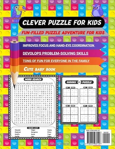 Difficult puzzle brain games for smart kids ages 8 to12: Over 300+ Tricky and Challenging puzzles To
