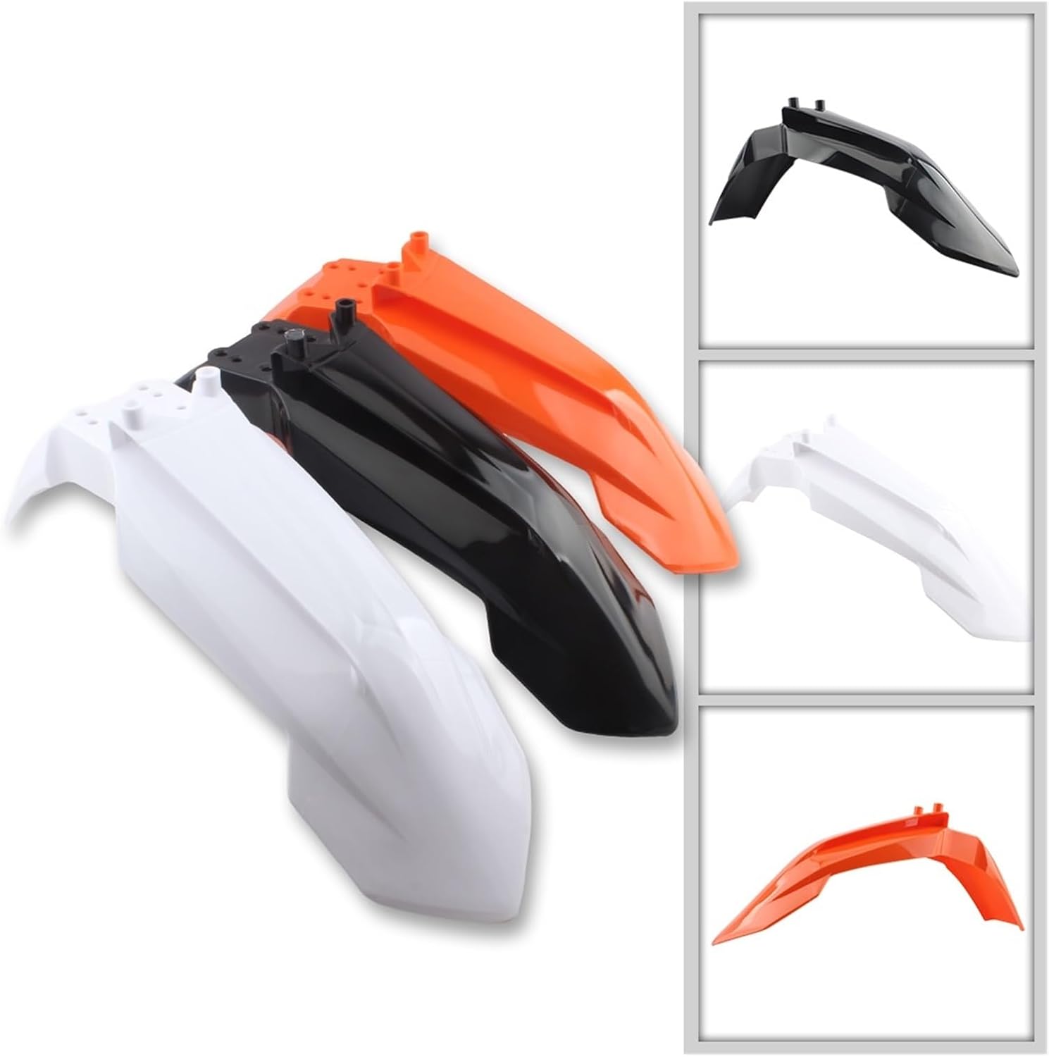 Motorcycle Front Universal Mudguard Parts Fit For K-tm 50 65 Plastic Pit Bike Enduro Motocross Accessories(Black)