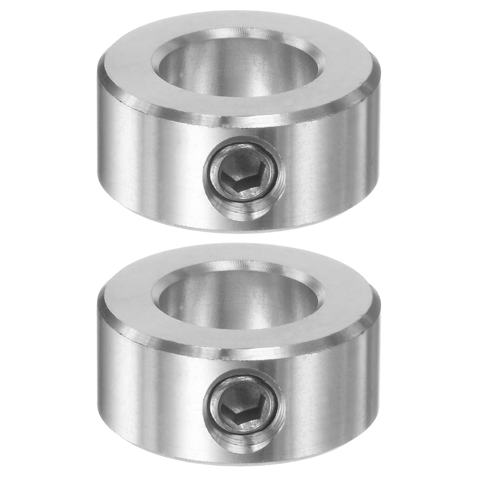 Stainless Steel Shaft Collars - Durable Set Screw Collars -12
