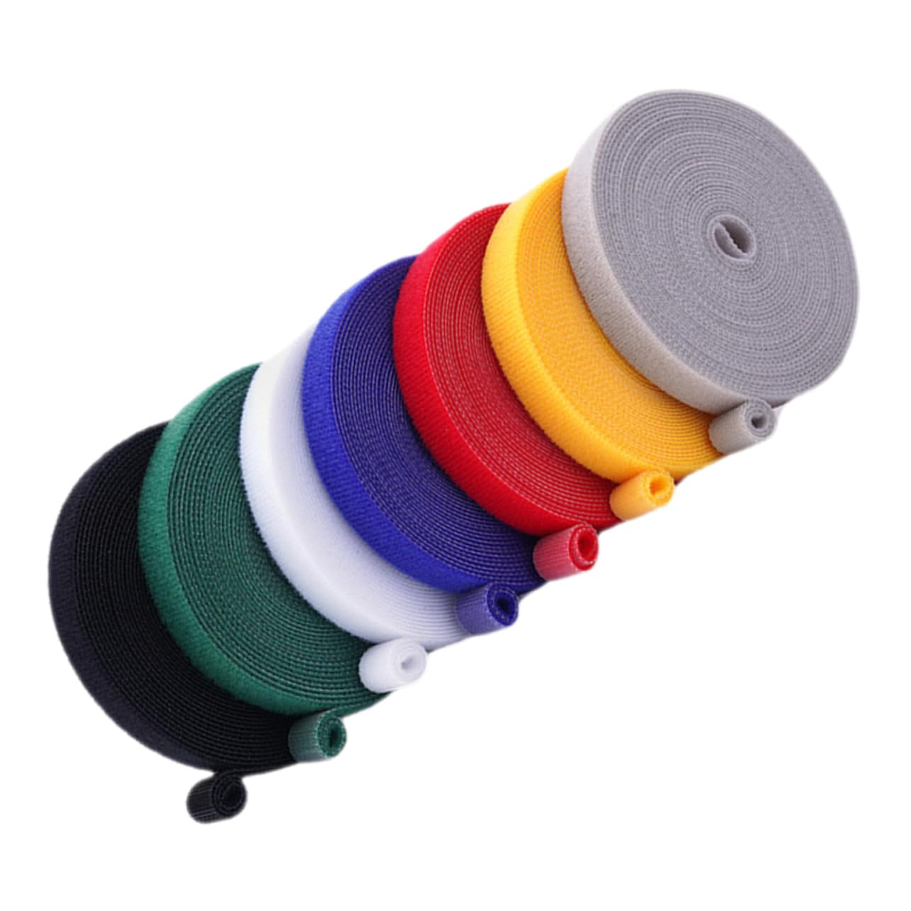 Sosoport 5 Series Correas De Plantas Escalada Cable Sujetar Propagación Oscuro Mini Corbata Flexible De Jardín Lazos De Jardín para Plantas Alambre De Amarre De Jardín Nylon 7 Piezas X 5