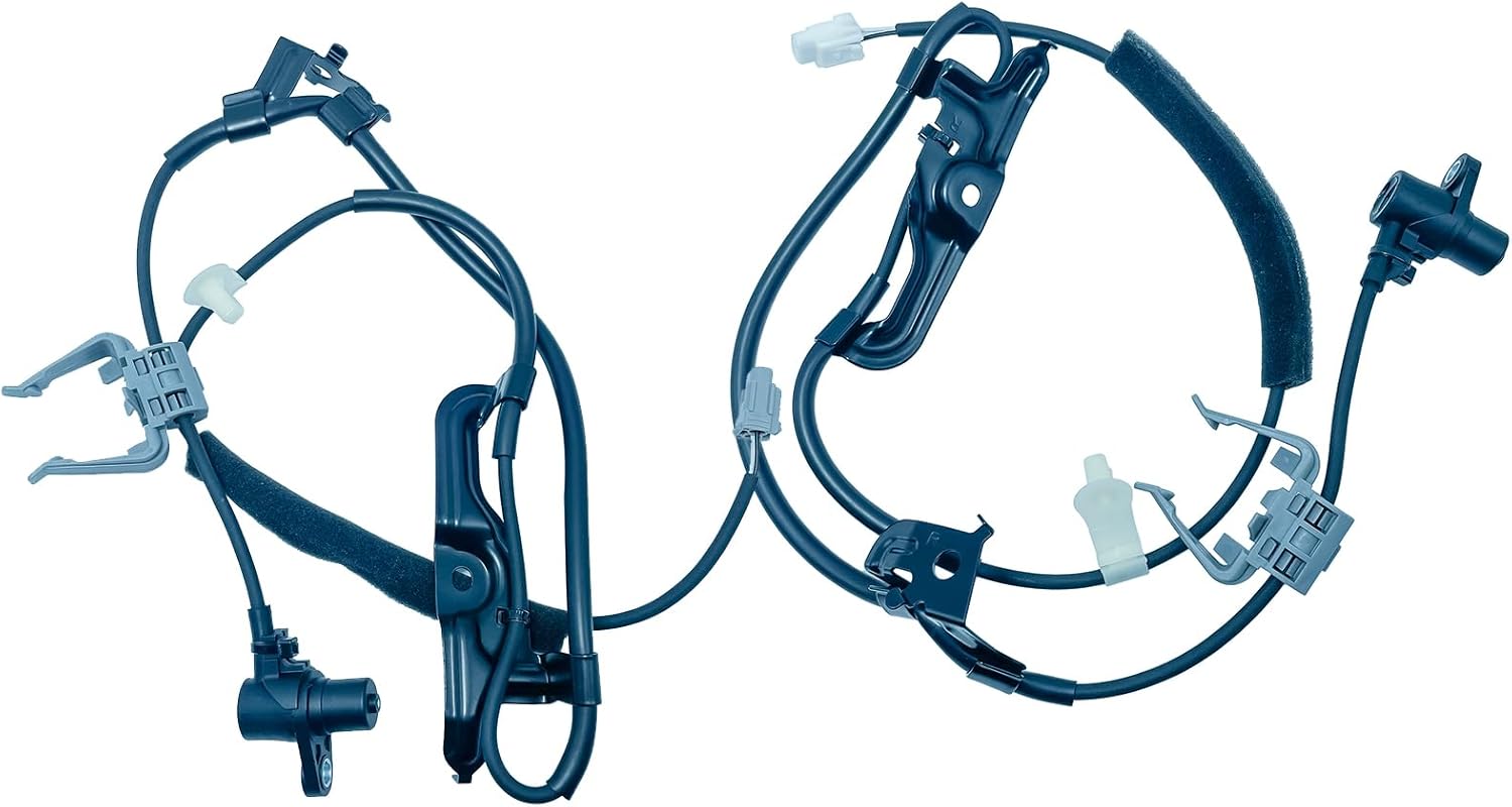 2Pcs Front Left and Right ABS Wheel Speed Sensor Compatible with Toyota Sienna 2004-2010 (3.3L-3.5L V6) – Replaces 89543-08030, 89542-08030, ALS642, 5S6826