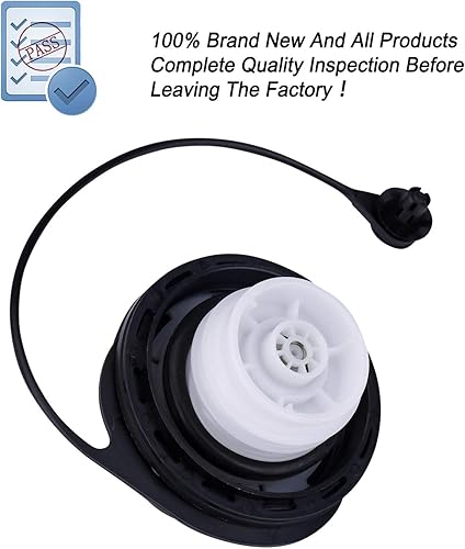 Miniatura 5 de Tapa de llenado del depósito de combustible, tapa de gasolina compatible con Chevy GMC Cadillac Oldsmobile Pontiac - Silverado Sierra 1999-2003,