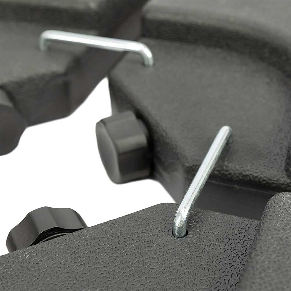 BAKAJI Lot de 4 Supports de Poids pour Parasol en Plastique résistant aux intempéries pour l'extérieur à remplir avec du Sable ou de l'eau de Base, adaptés pour parasols avec Base en Croix