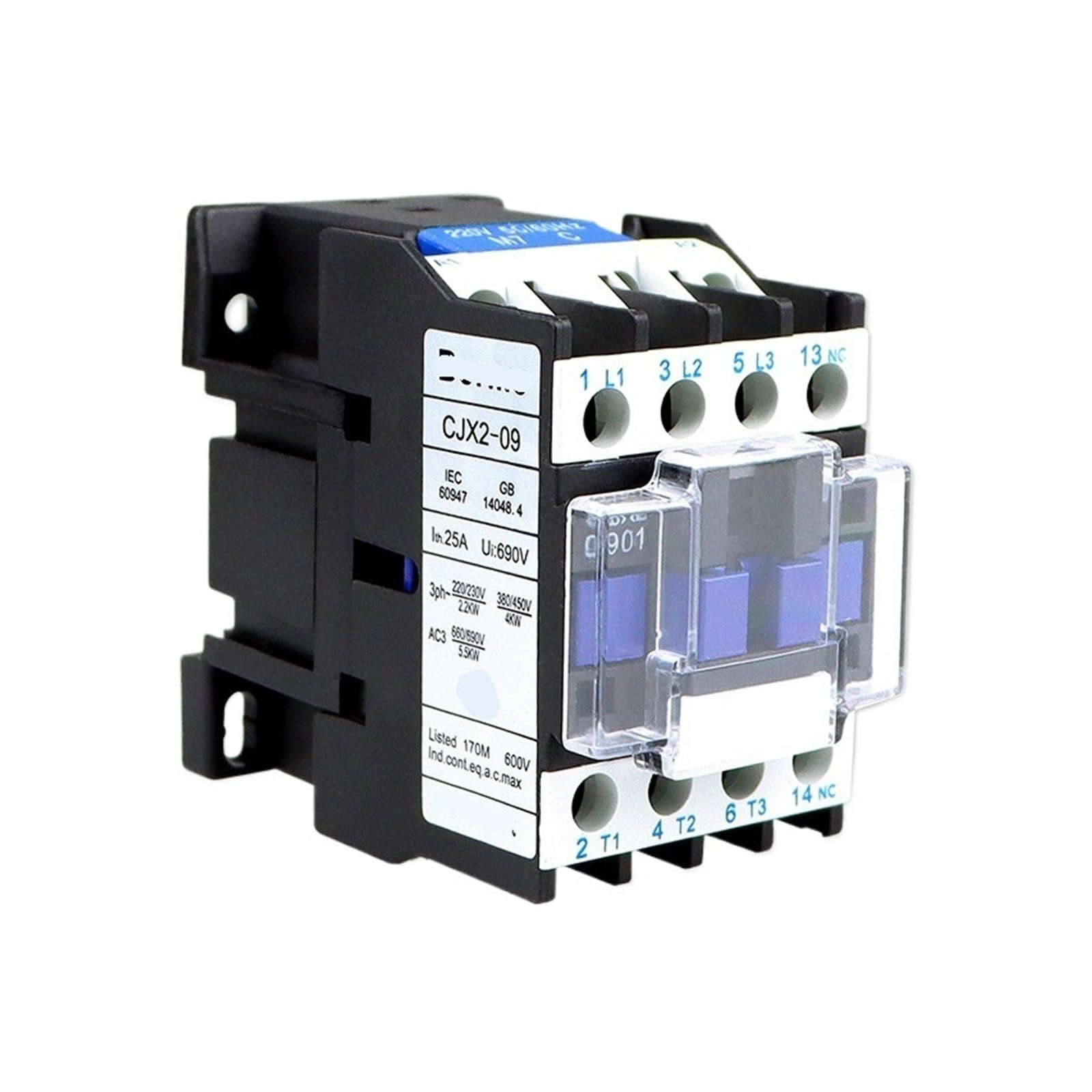 Contacteur CA CJX2-0901 relais de puissance inverseur 9A 110V
