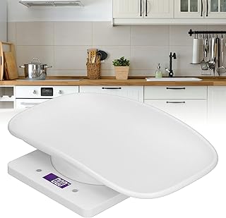 Waga elektroniczna, wyświetlacz LCD Waga biała ABS Narzędzia wagowe Wysoka precyzja do ważenia zwierząt domowych do ważenia owoców do ważenia warzyw do ważenia żywności