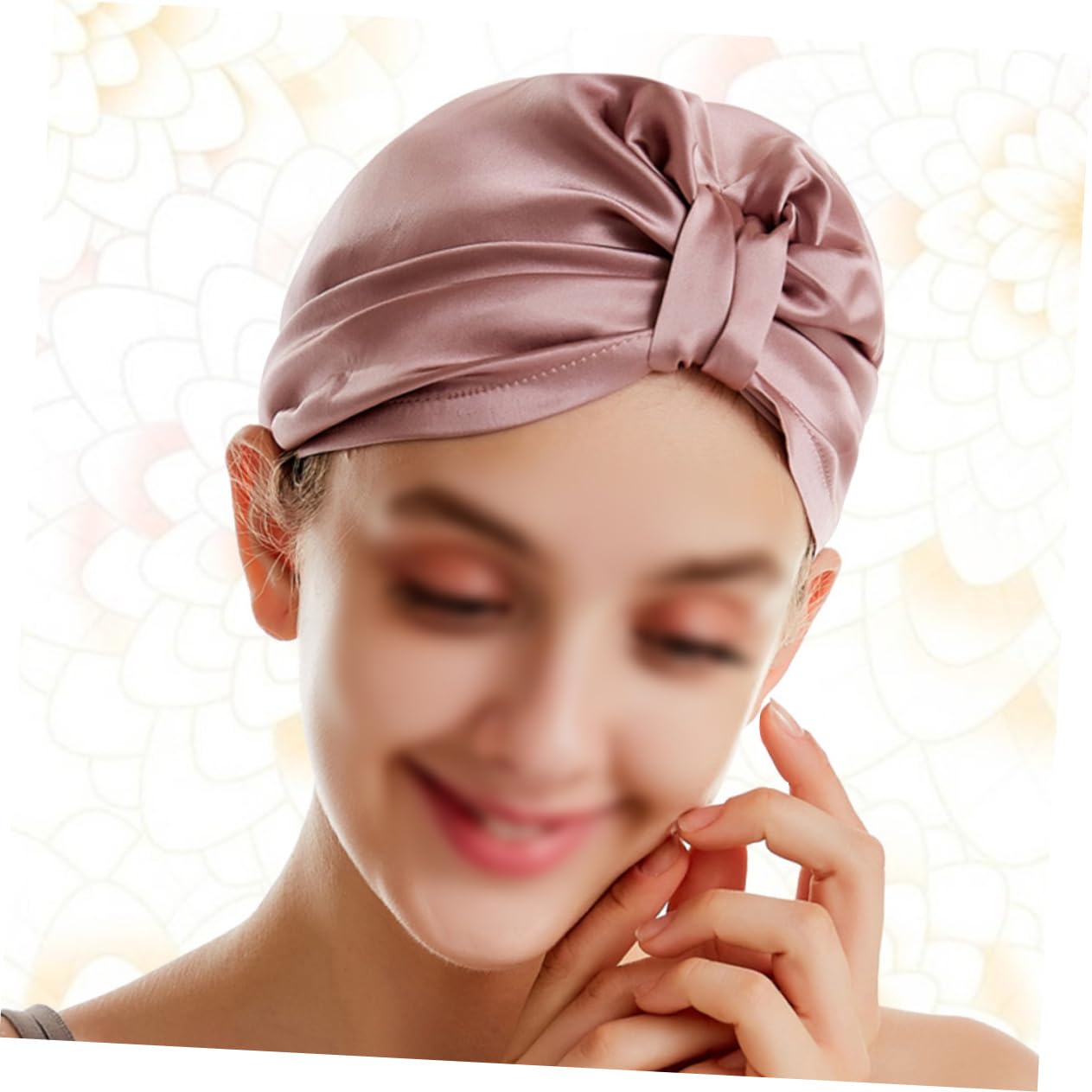 Healvian 2stücke Seidenhaube Für Schnelles Trocknen Von Haaren Robuste Bequeme Und Absorbierende Haarturban Für Zuhause Fitnessstudio Und Reisen Gummi Rot
