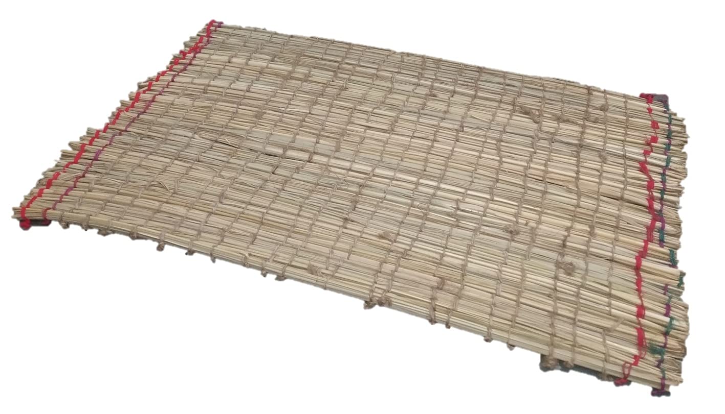 DARBHA / KUSHA ASANAM (MAT, ASSAN) Size 58 X 33 cm Made of KUSHA OR DARBHA, Natural Color Qty:- 01 NO. (B093RVTKT2) Amazon Price History, Amazon Price Tracker