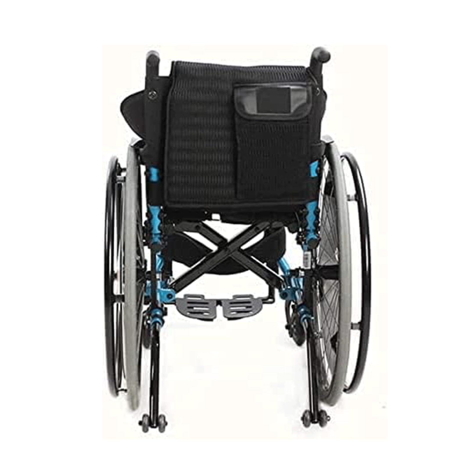 Wózek Inwalidzki, Transportowy Wózek Inwalidzki Samobieżny Ręczny Wózek Inwalidzki Dla Dorosłych Transportowy Wózek Inwalidzki Ultralekki Aluminiowy Wózek Inwalidzki/White/Seat Width 38Cm