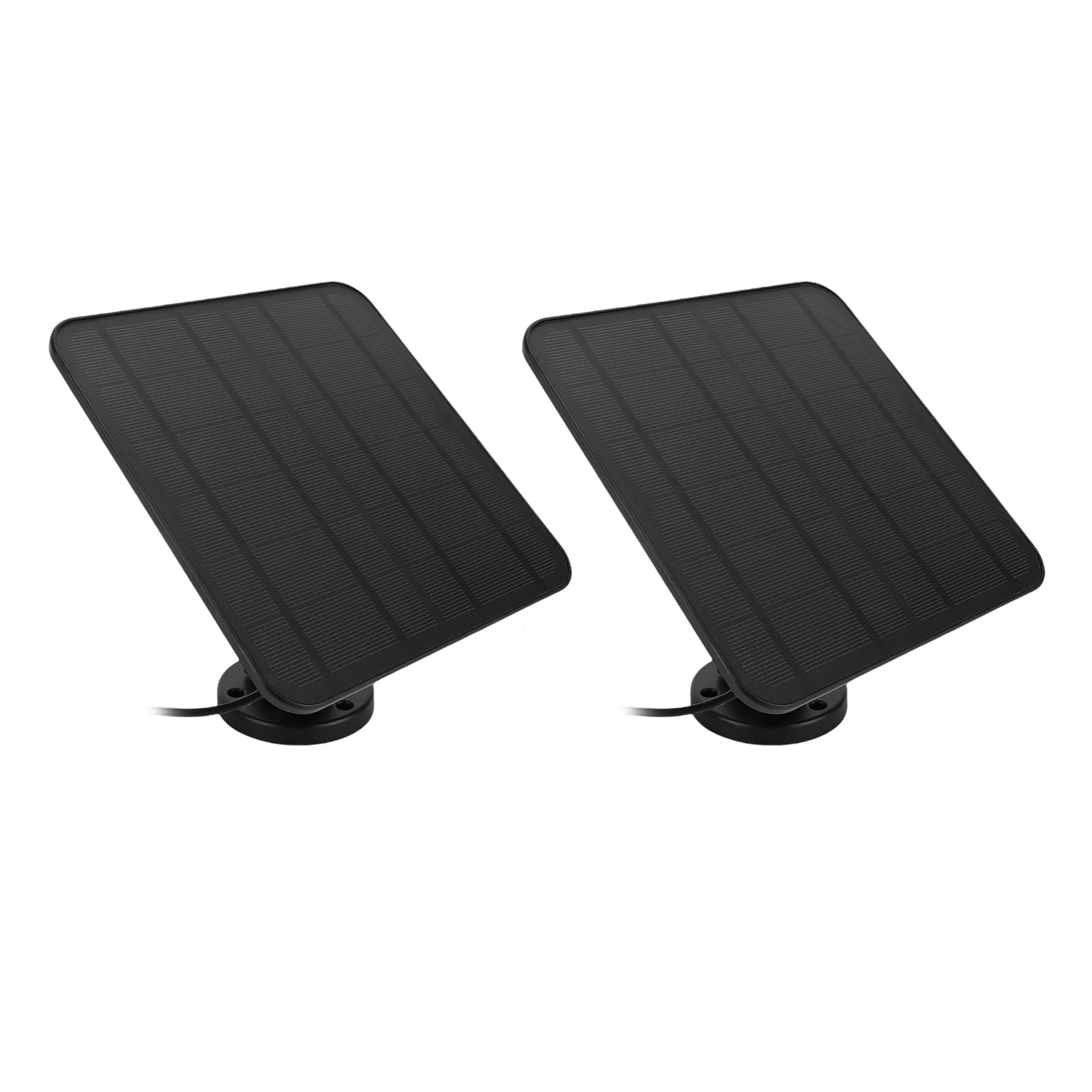 Pannello Solare in Silicio Monocristallino 12 W per Telecamera di Sicurezza Arlo Pro 3 4 5S Caricatore Solare Esterno Installazione Semplice con Staffa e Cavo