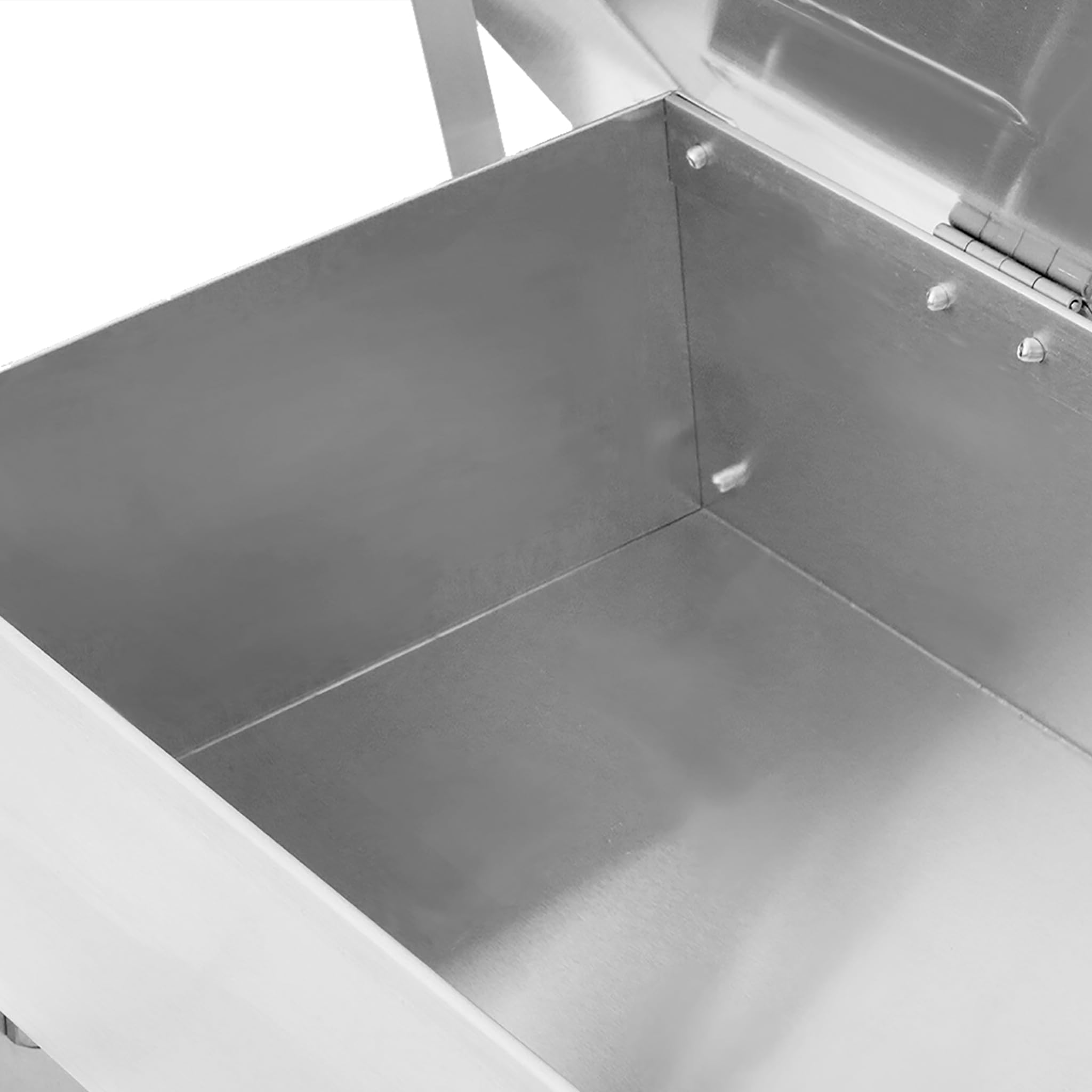 NAIZY Automatyczny automat do karmy dla kur o pojemności 10 kg, dozownik karmy ze stopu aluminium z pedałem, koryto na karmę dla drobiu dla kur i drobiu