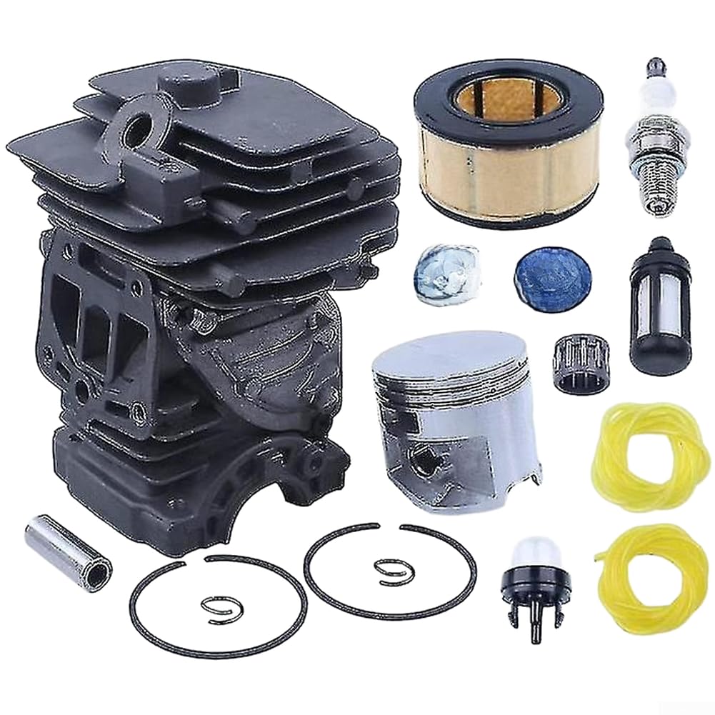Kit per cilindro per pistone MS251 per Foresteria Kit per cilindro(A) | Compatibilità MS251, ricambio perfetto, installazione rapida, motore efficiente, nessun adattamento necessario