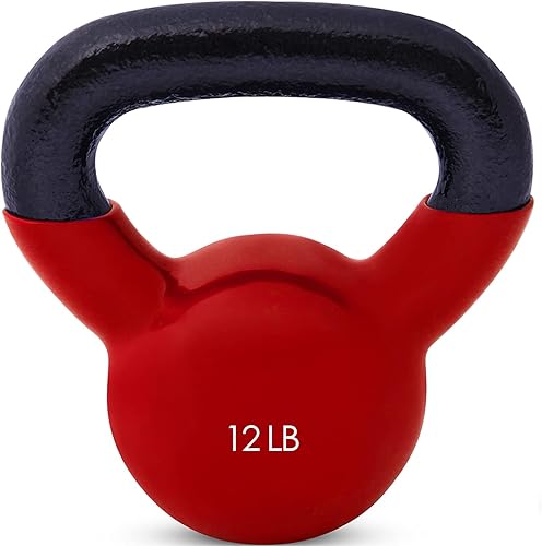 Miniatura 12 de JFIT Kettlebell Weights Vinyl Coated Iron