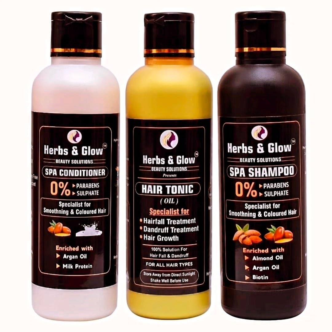 Sponsored Ad - Beauty Solutions | Combo Pack | 600 Ml | Reduce Hair Fall | Repairs Damaged Hair | Removes Dandruff | Shampoo And Conditioner With Hair Tonic