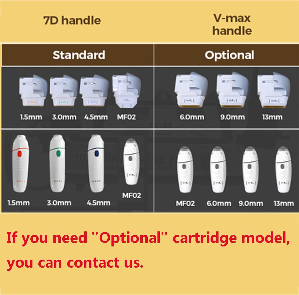 Hifu Ultramage 7D Machine with Vmax 2 in 1 Handle 7D Face Lifting
