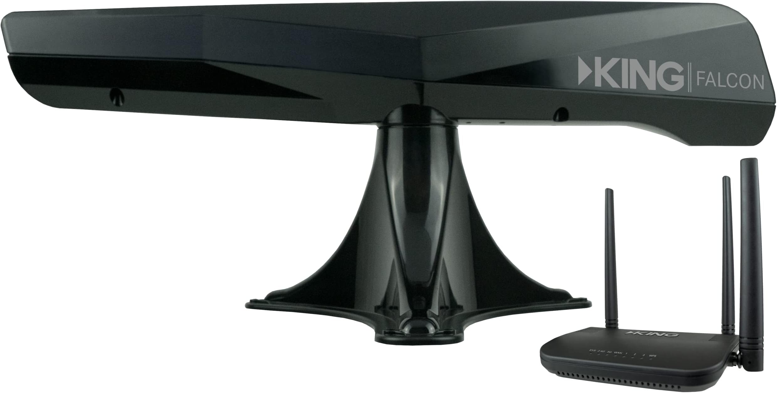 Amazon.com: KING KF1001 Falcon Automatic Directional WiFi Antenna with ...