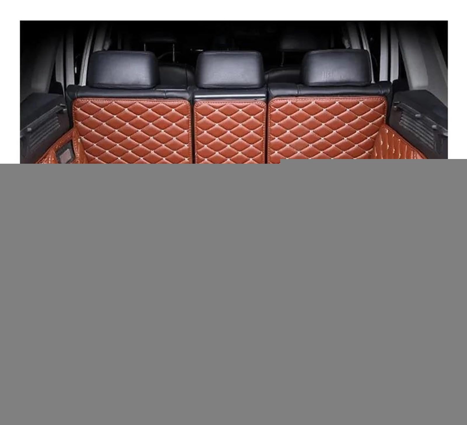 Tapis Coffre À Couverture Complète Imperméable pour A4 B9 Brun - 8