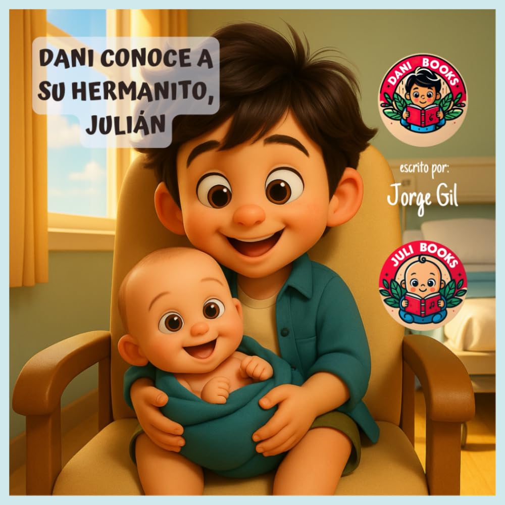 Dani conoce a su hermanito, Julián (Dani Books)