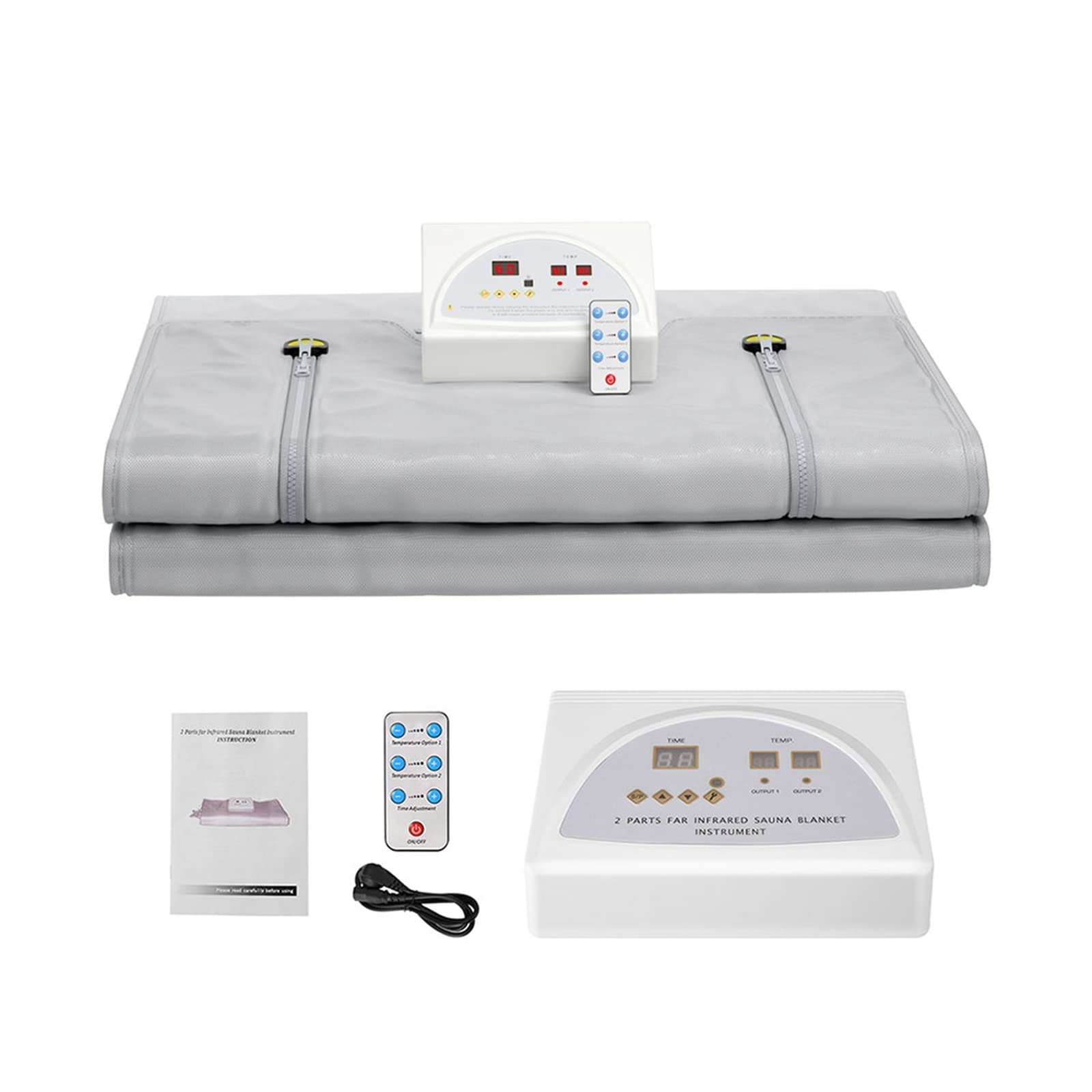 Coperta Sauna, Sauna a Vapore Spa Portatile Dimagrante Brucia Grassi Riscaldamento Coperta per Sauna Coperta per Sauna a Infrarossi per Perdita di Peso Detox Home Spa Salon Facile da Usare (Tipo