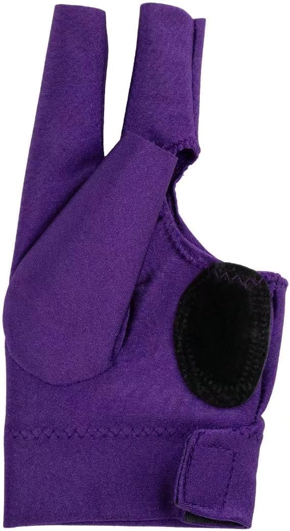 Collapsar Billiard Gloves 3 Open Fingers for Pool Snooker Carom Cue Sport - Fits Left Hand in Different Size : Sports & Outdoors
