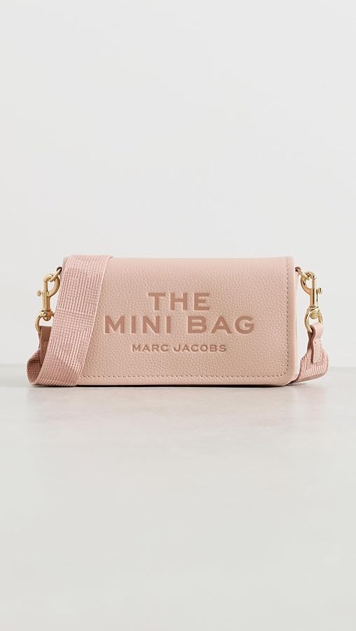 Marc Jacobs The Leather Mini Bag, Rose, One Size : Amazon.ca