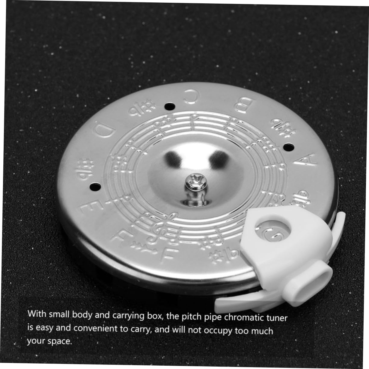TOYANDONA 6stücke Chromatischer Tuner Für Gitarre Und Bass Präziser Pitch Pipe C-c Für Musikübungen Und Anfänger Kompakt Und Tragbar