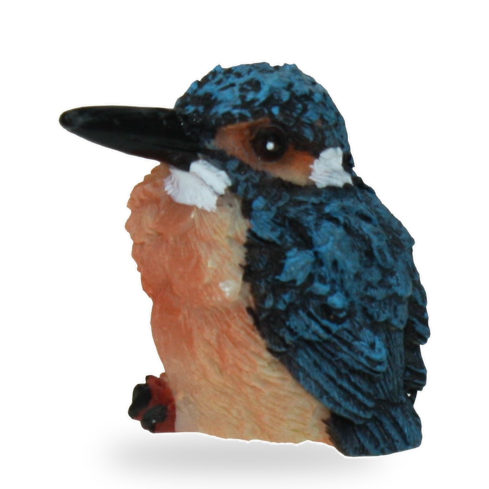 Cornelißen Polyresin Animal Figurine Kingfisher Length 3 cm