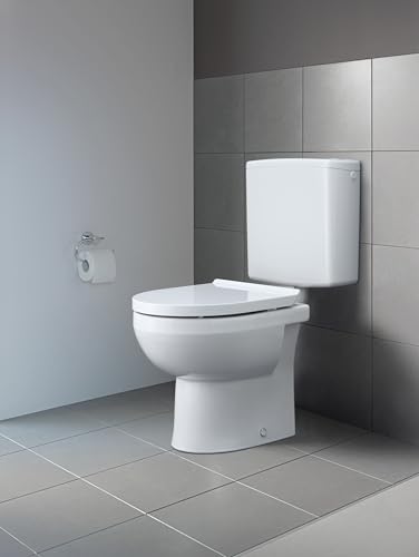 Duravit Stand-WC DuraStyle Basic, 560m Weiß, Rimless, TS, Abg.senkrecht, VAR.Zul, HYG, 2184012000 – Bild 8
