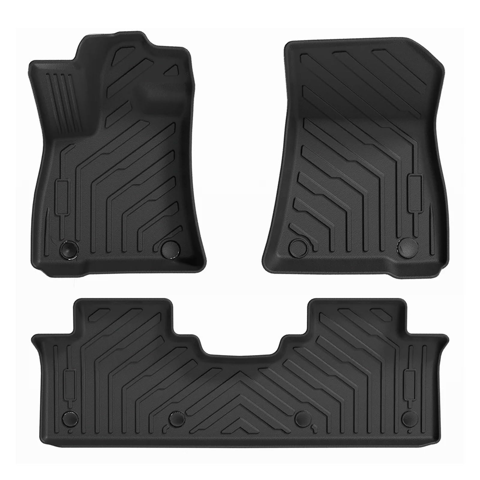 Car Floor Mats For BYD For Formula For Leopard 5 2025-2023 TPE Floor Mats & Cargo Liners 3D Car Double Carpet Backrest LHD Car Interior(3pcs sets)