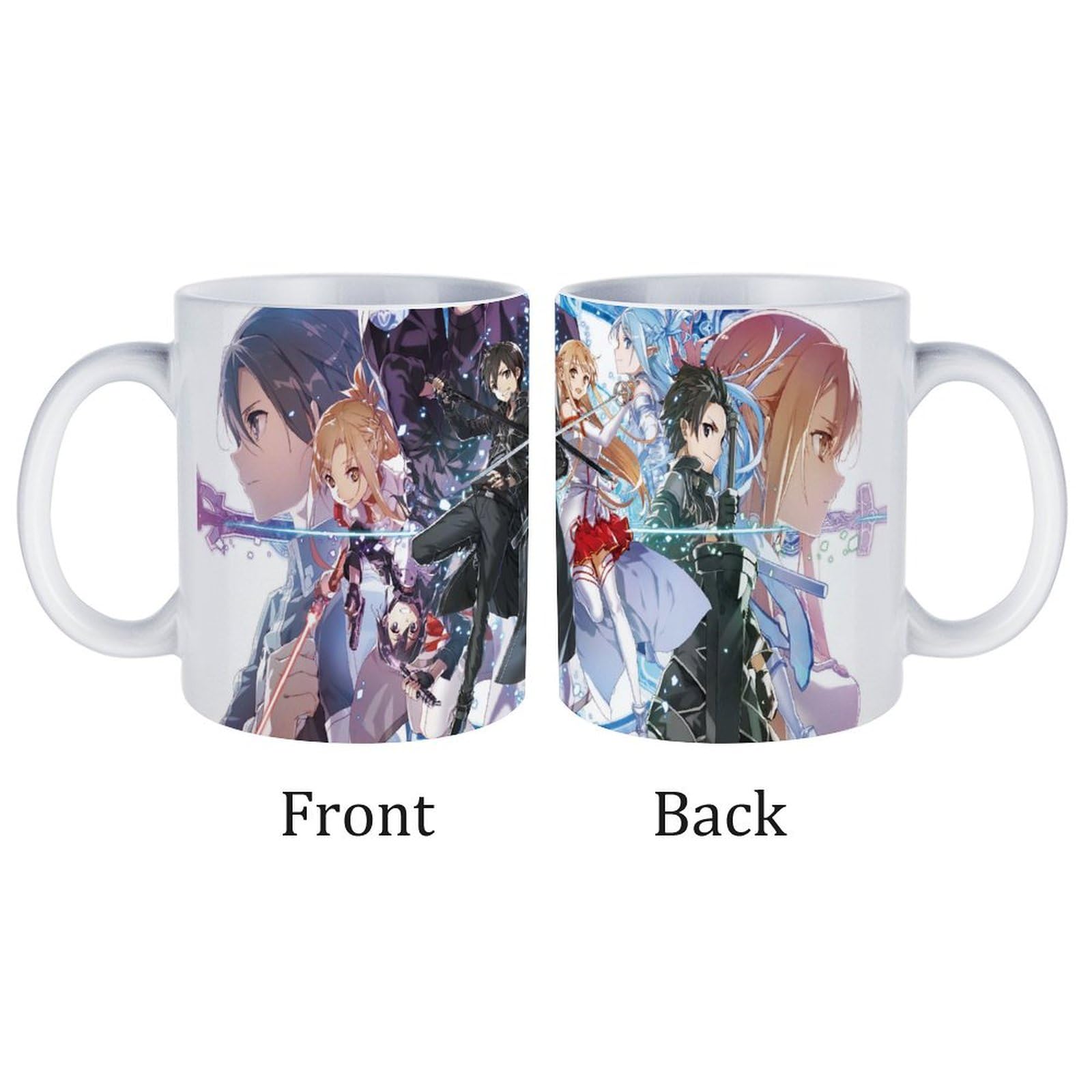 Amazon.co.jp: マグカップ コーヒーカップ 330ml SAO キリト アスナ