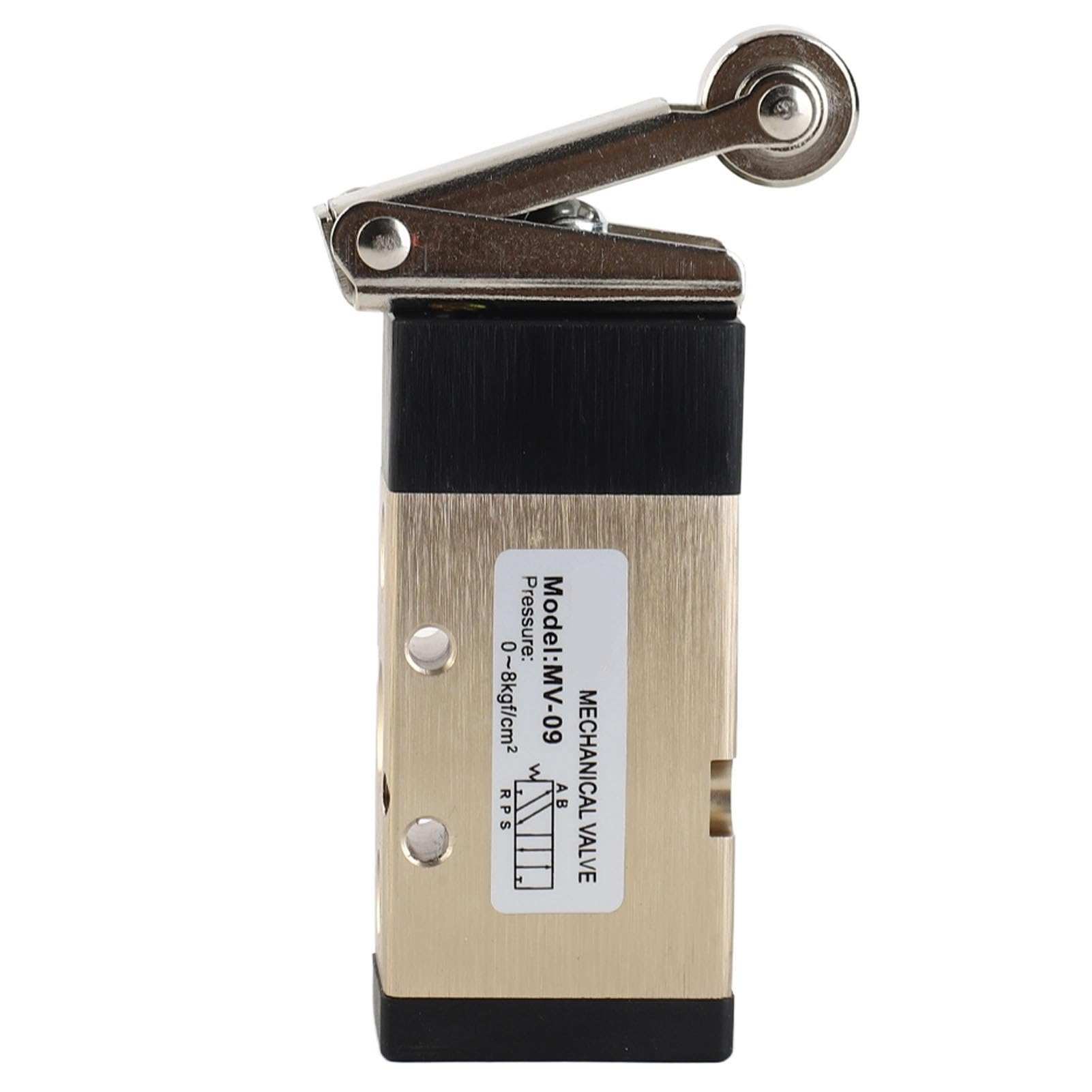 MV-09 Pneumatisches Umkehrventil, 2 Positionen, 5-Wege-Rollenhebel, Mechanisches Ventil, 1/4 Zoll PT