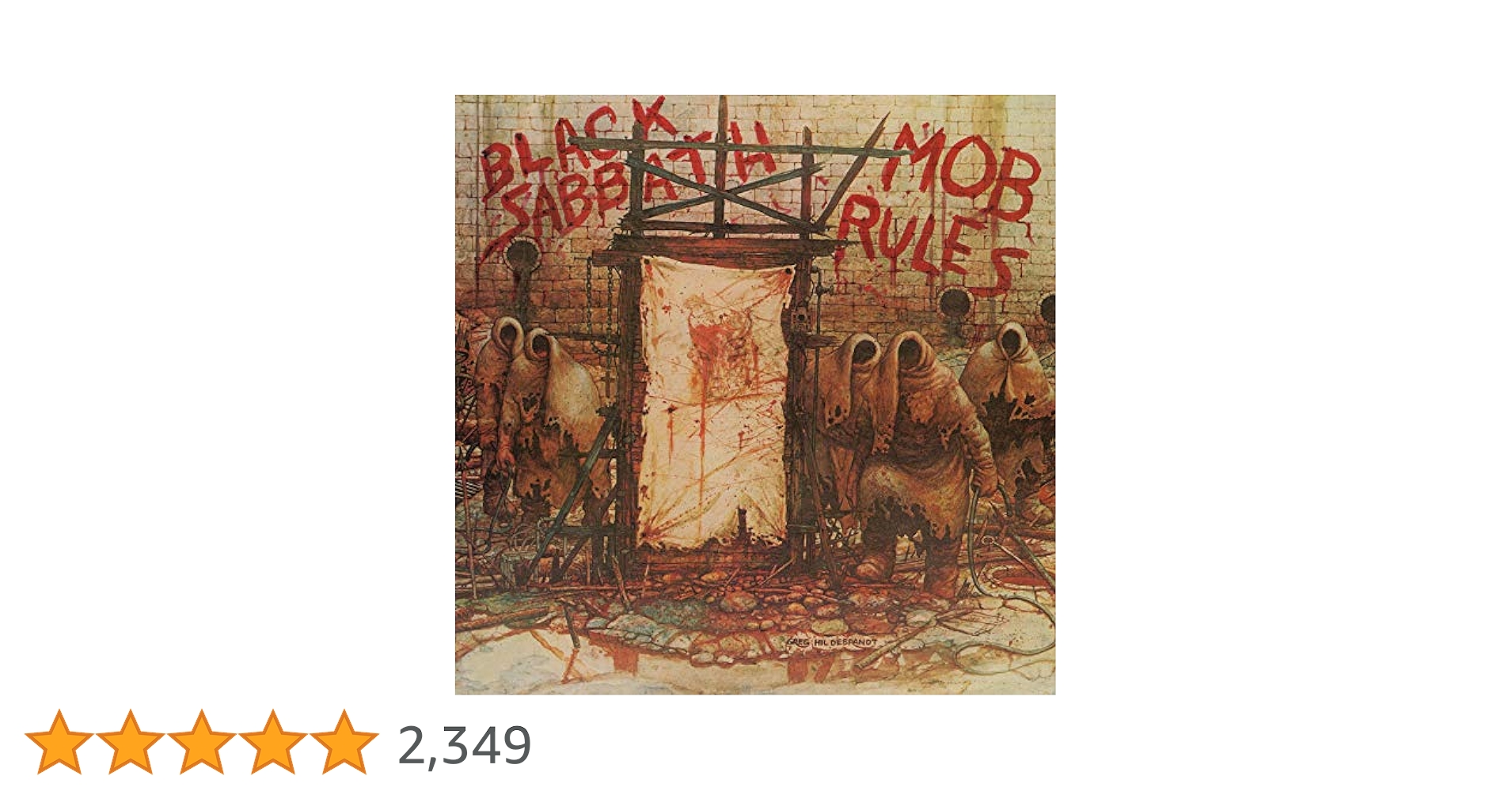 【帯付 美品！】　ブラックサバス　 Mob Rules モブルール Black Sabbath – Mob Rules – Vinyl (LP, Album), 1981