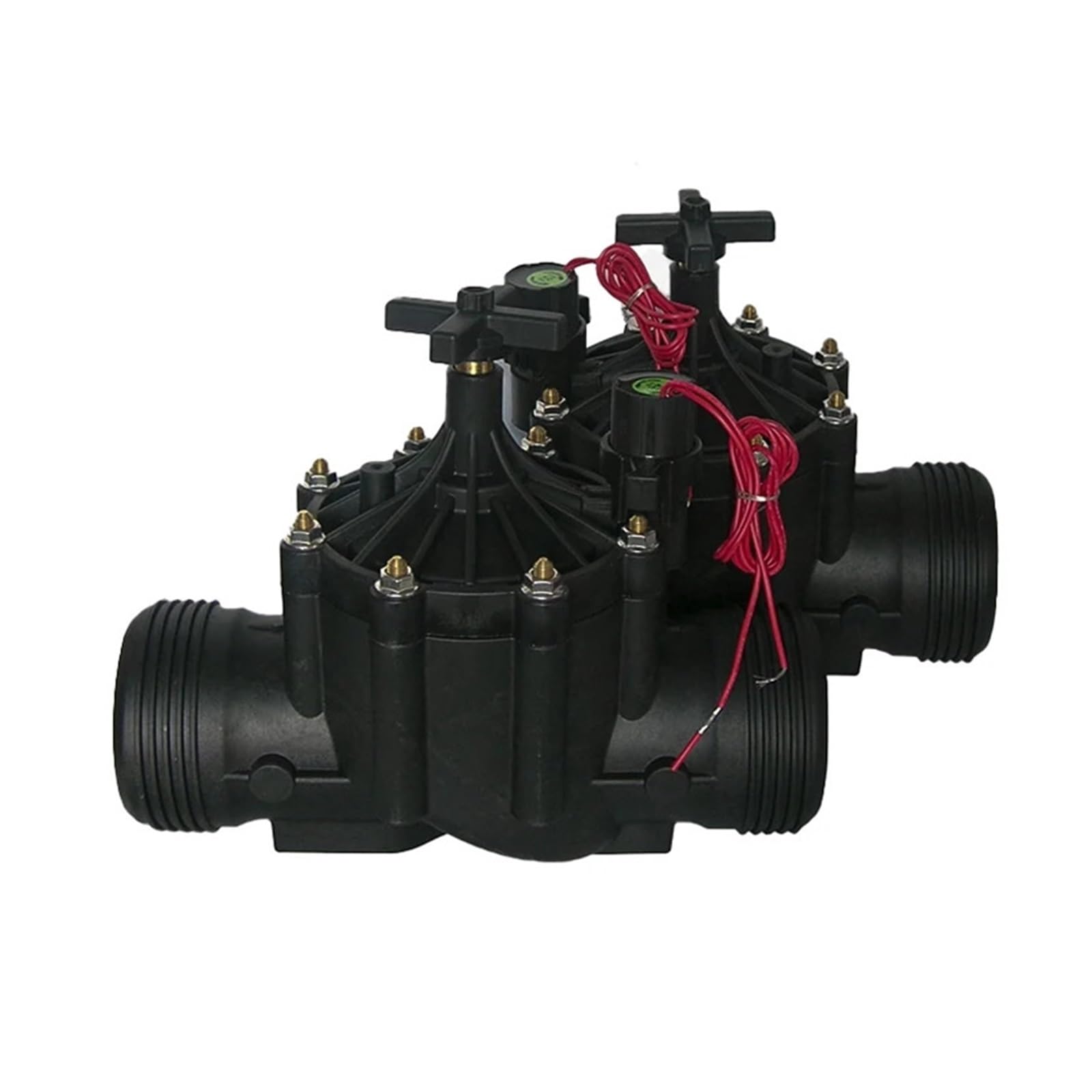 elettrovalvola irrigazione 3 "Elettrovalvola agricola idraulica 220V 24V 12V Prato Sprinkler Giardino Irrigazione Serre Elettrovalvola (Size : 3", Color : 24VAC)