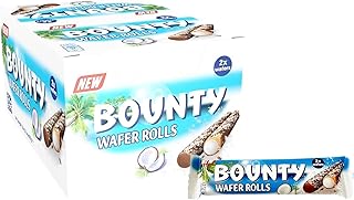 Bounty Wafer Rolls I Pack of 12 (22.5g) I Dubia Import by The American Store