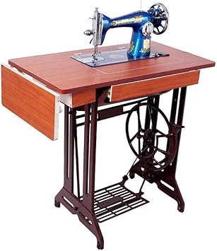 Sewing Machine Sewing Machine Sewing Machine Vintage Sewing Machine Household Foot- Old Fashioned, Perfect for Beginners for DIY Clothing, Curtain, Crafts WEWYQSJXBXF-4129ColorA,Size