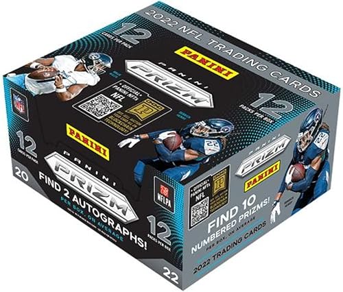 2022 Panini Prizm Football Hobby Box - 12 Packs