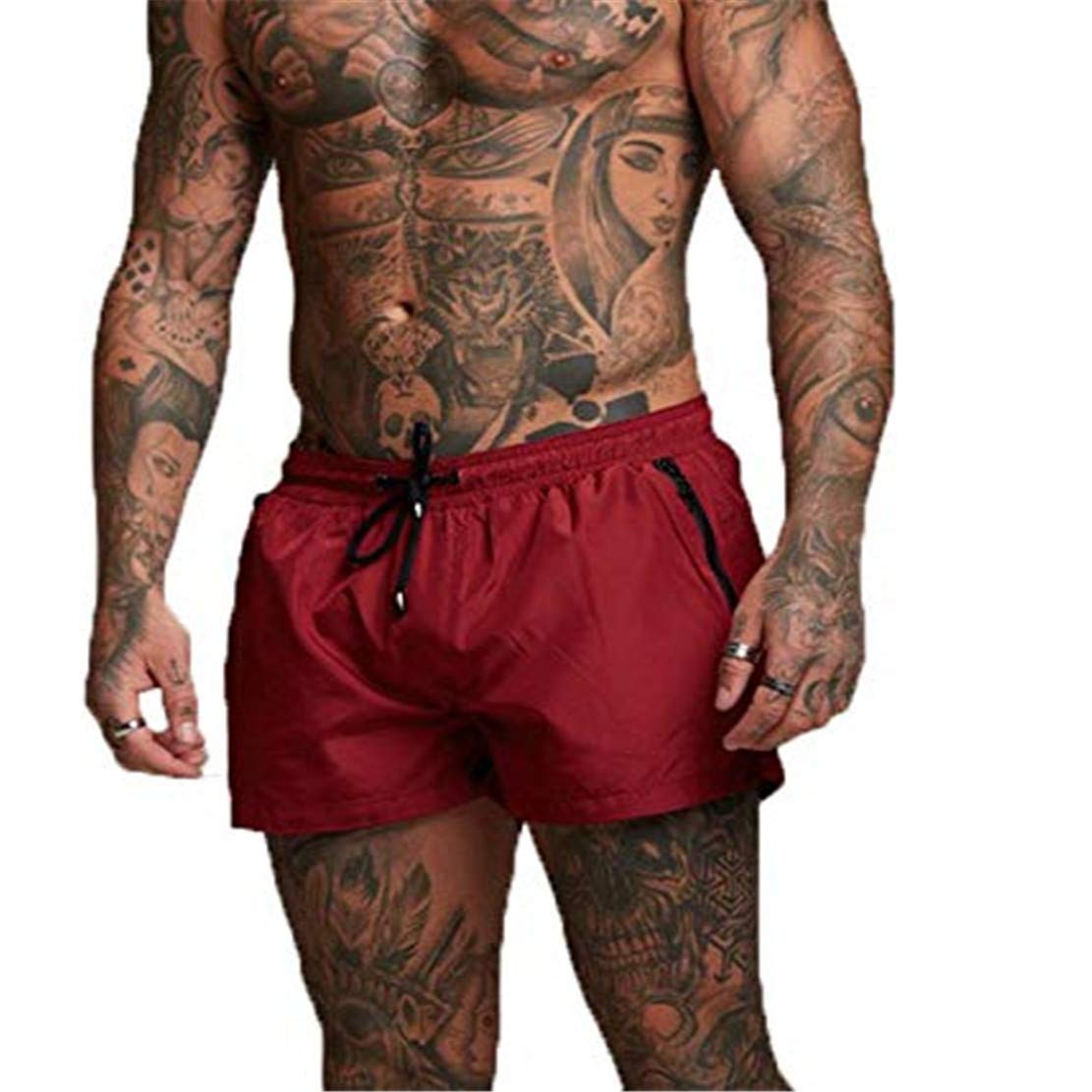 EDOTON Bañador para Hombre, Pantalones Cortos Impermeables Pantalones Cortos de Surf Pantalones de Natación — view 23